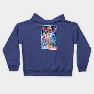 Saturday Morning Tarot XX The World Kids Hoodie